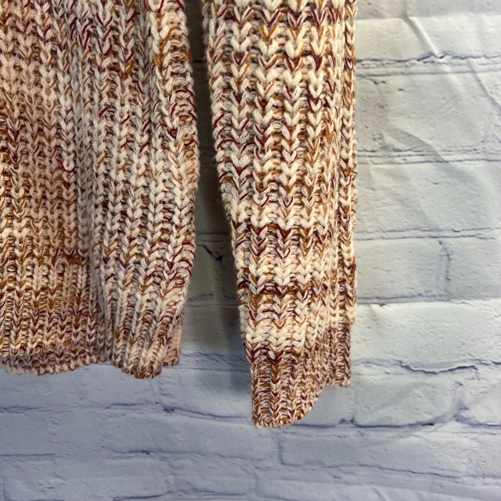 Forever 21 Sweater Size Small Cream‎ and Brown crew neck - Picture 6 of 10